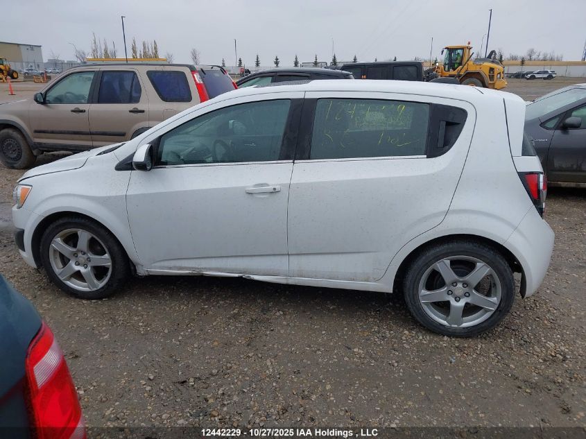 2016 Chevrolet Sonic Lt VIN: 1G1JC6SB5G4129151 Lot: 12442229