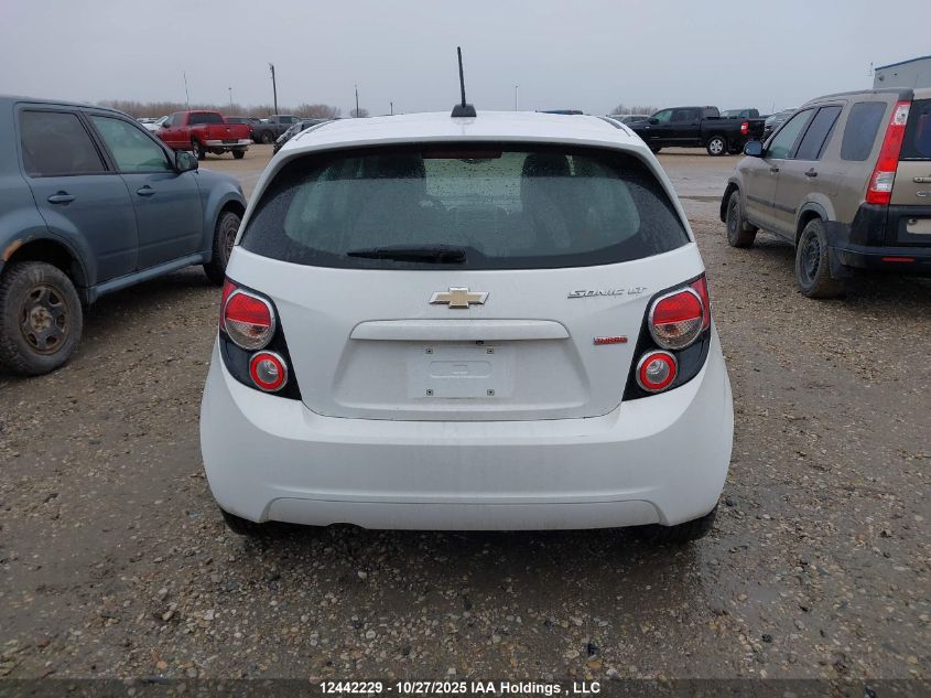 2016 Chevrolet Sonic Lt VIN: 1G1JC6SB5G4129151 Lot: 12442229