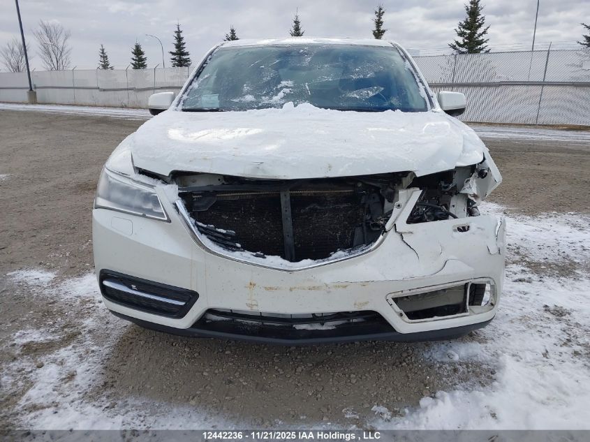 2014 Acura Mdx Technology Package VIN: 5FRYD4H60EB506278 Lot: 12442236
