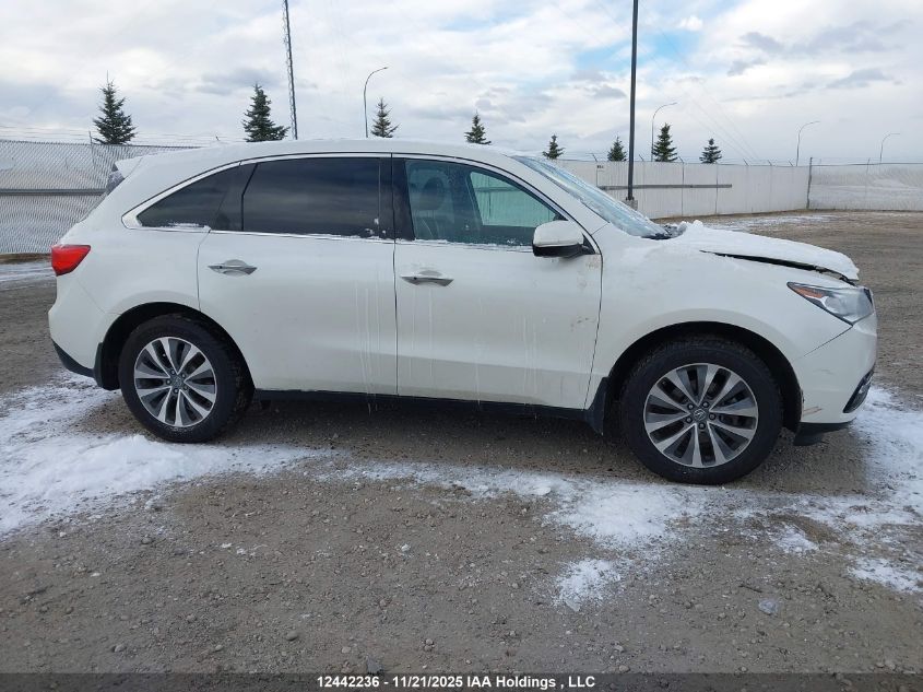 2014 Acura Mdx Technology Package VIN: 5FRYD4H60EB506278 Lot: 12442236