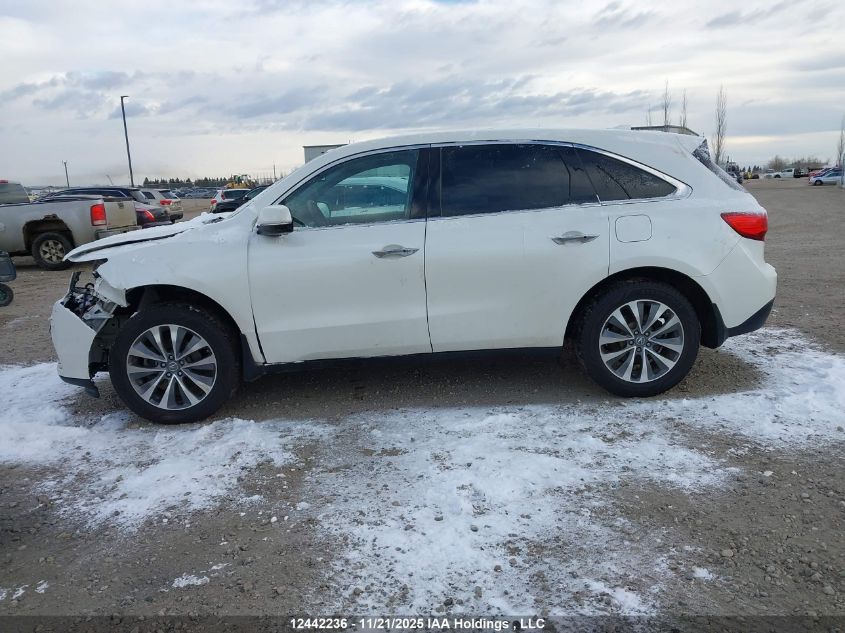 2014 Acura Mdx Technology Package VIN: 5FRYD4H60EB506278 Lot: 12442236