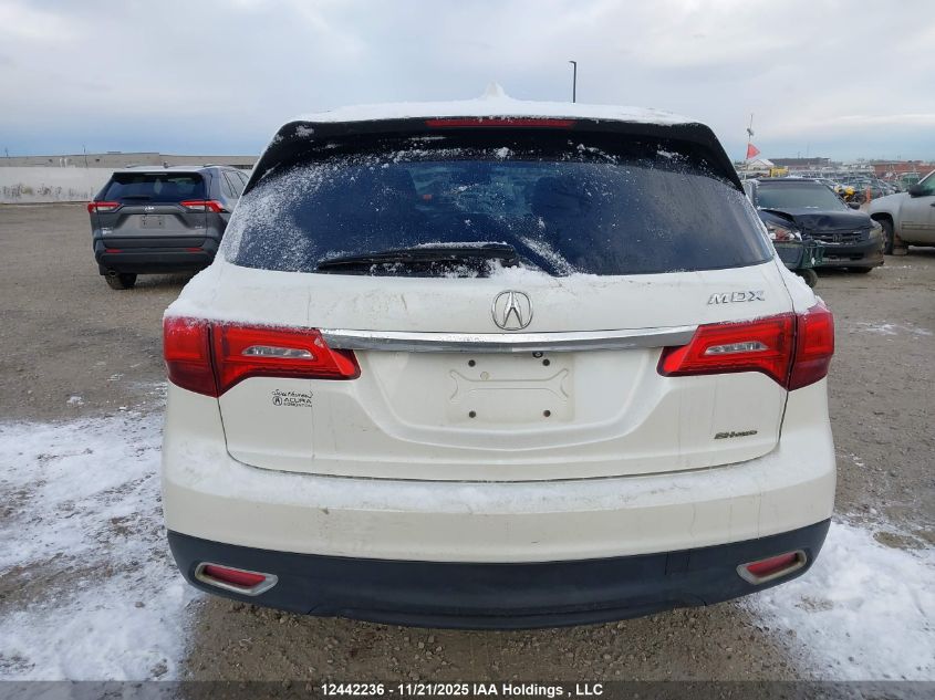 2014 Acura Mdx Technology Package VIN: 5FRYD4H60EB506278 Lot: 12442236