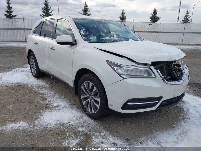 5FRYD4H60EB506278 2014 ACURA MDX photo no. 8