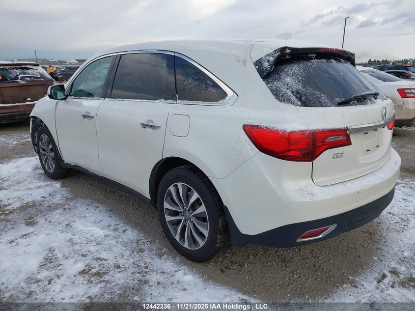 5FRYD4H60EB506278 2014 ACURA MDX photo no. 3