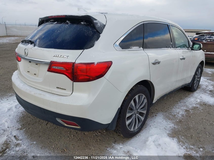 5FRYD4H60EB506278 2014 ACURA MDX photo no. 4
