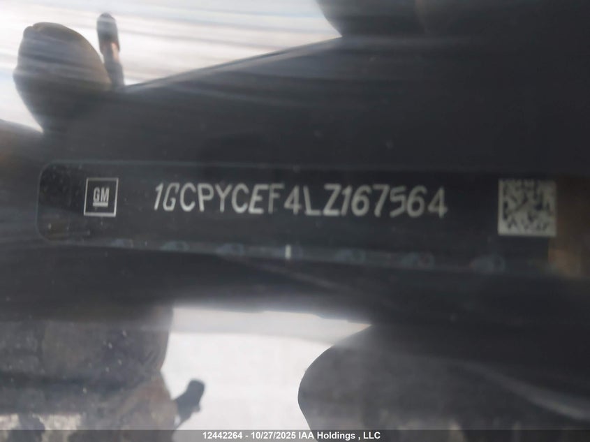 1GCPYCEF4LZ167564 2020 CHEVROLET SILVERADO photo no. 9