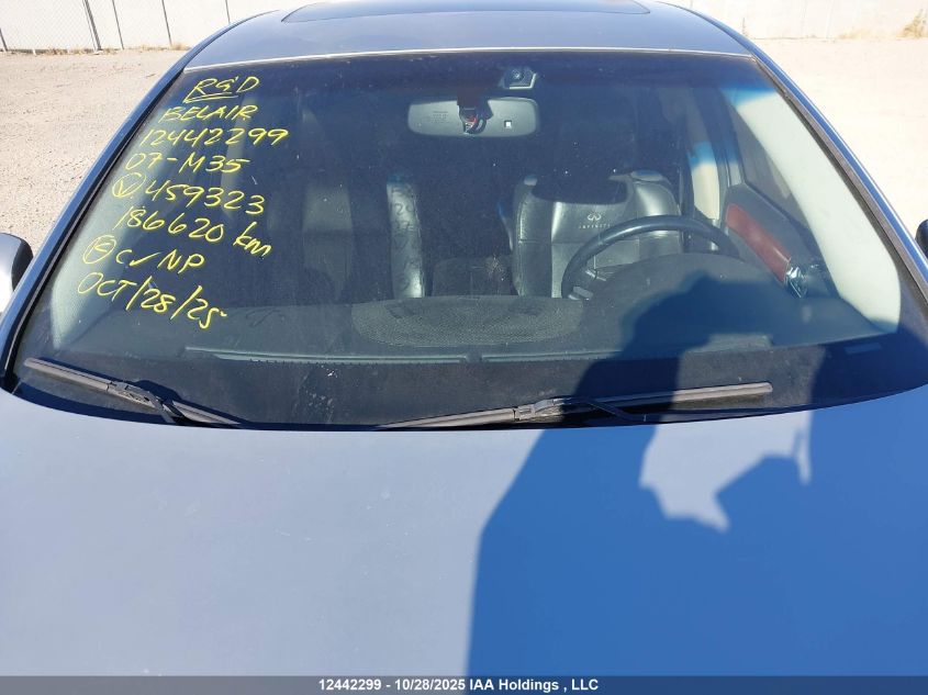 2007 Infiniti M35 Sport VIN: JNKAY01F27M459323 Lot: 12442299