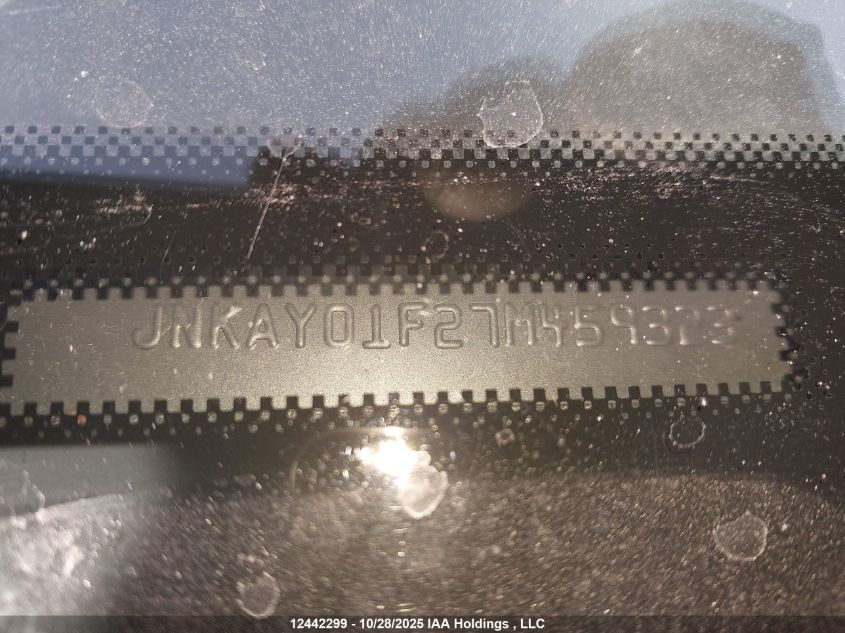 2007 Infiniti M35 Sport VIN: JNKAY01F27M459323 Lot: 12442299