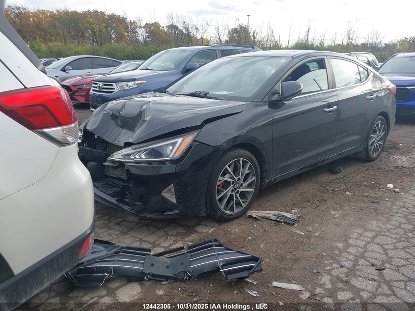 KMHD84LF4KU748727 2019 HYUNDAI ELANTRA photo no. 2