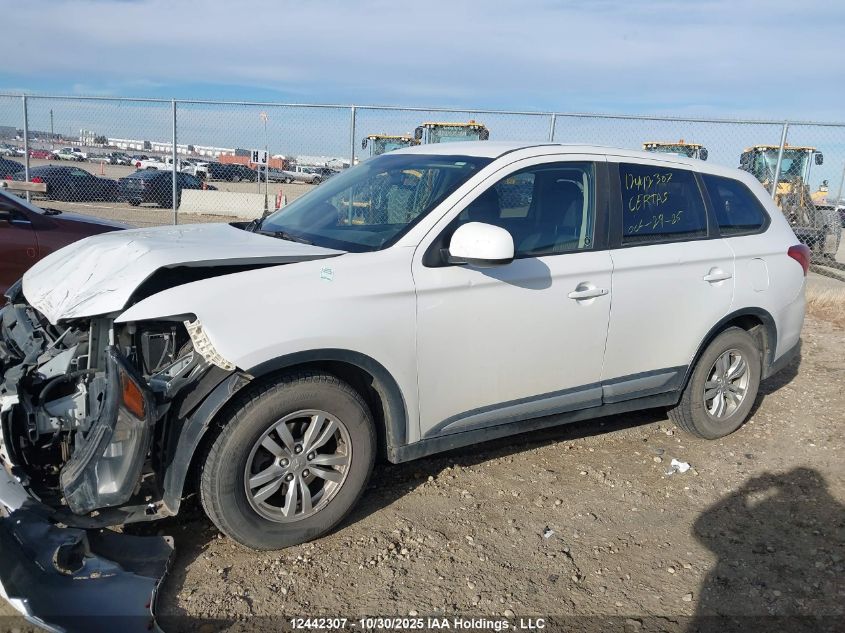 2017 Mitsubishi Outlander Es VIN: JA4AZ2A31HZ600753 Lot: 12442307