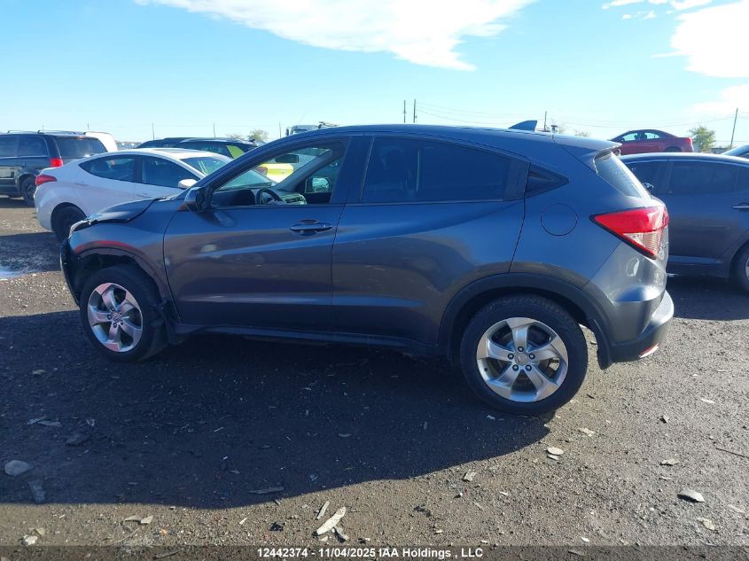 2016 Honda Hr-V Lx VIN: 3CZRU6H30GM111551 Lot: 12442374