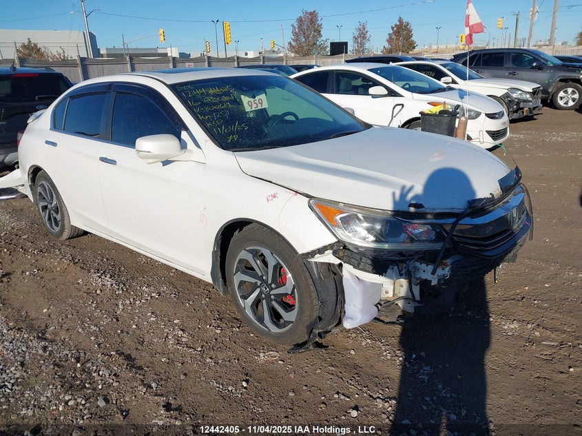 1HGCR2F89GA800619 2016 Honda Accord Ex-L auction photo 1