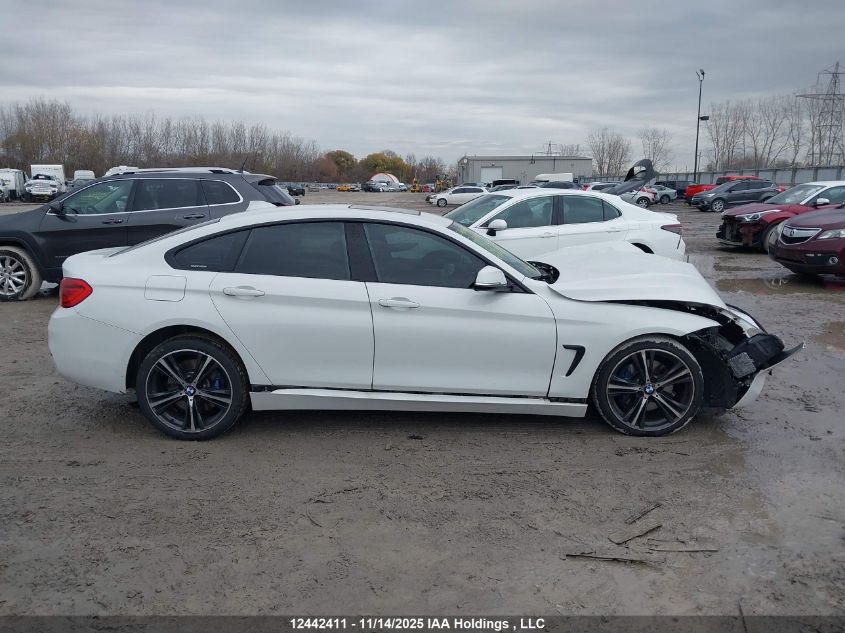 2018 BMW 430Xi Gran Coupe VIN: WBA4J3C51JBB97676 Lot: 12442411