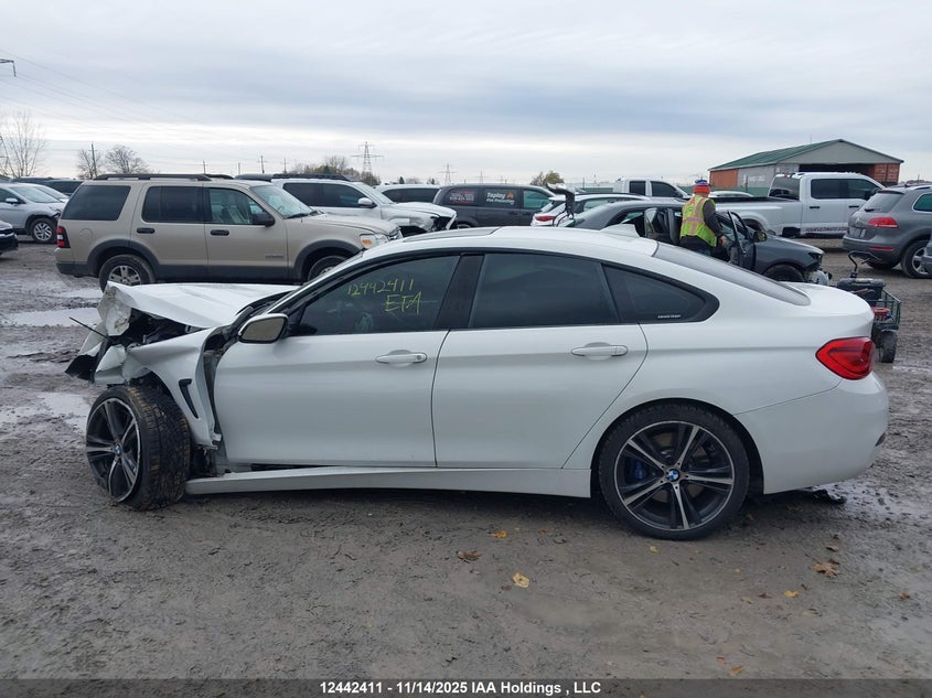 2018 BMW 430Xi Gran Coupe VIN: WBA4J3C51JBB97676 Lot: 12442411
