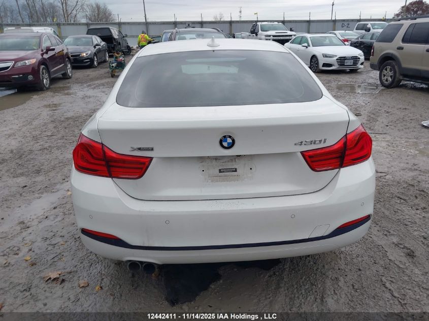 2018 BMW 430Xi Gran Coupe VIN: WBA4J3C51JBB97676 Lot: 12442411