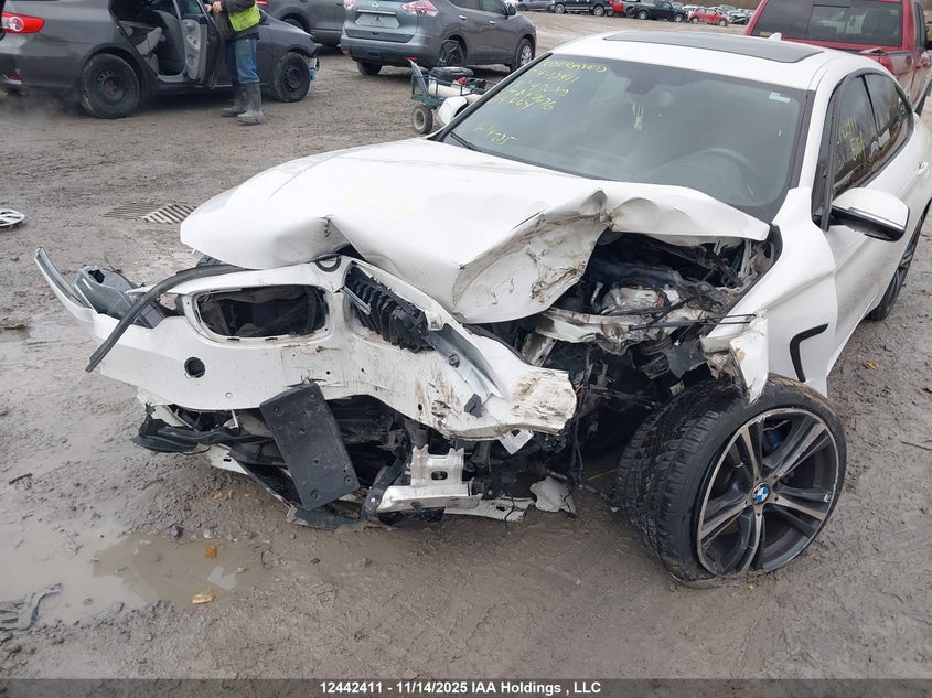 2018 BMW 430Xi Gran Coupe VIN: WBA4J3C51JBB97676 Lot: 12442411