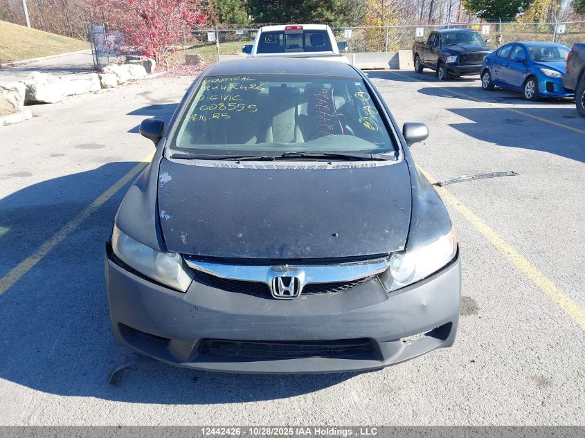 2010 Honda Civic VIN: 2HGFA1E47AH008555 Lot: 12442426