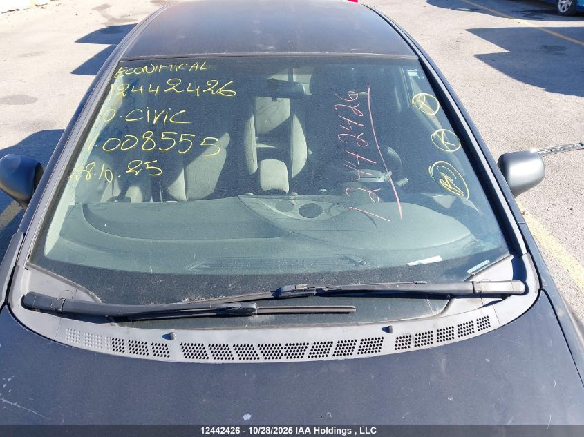 2010 Honda Civic VIN: 2HGFA1E47AH008555 Lot: 12442426