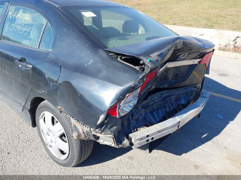 2010 Honda Civic VIN: 2HGFA1E47AH008555 Lot: 12442426