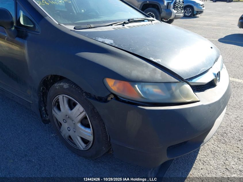 2010 Honda Civic VIN: 2HGFA1E47AH008555 Lot: 12442426