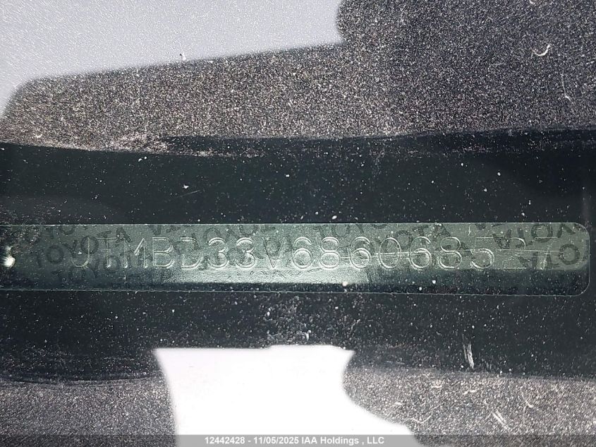 2008 Toyota Rav4 VIN: JTMBD33V686068527 Lot: 12442428