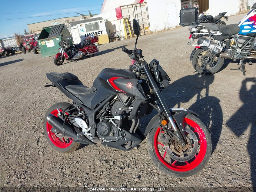 MH3RH20N3LK001516 2020 Yamaha Mt-03 auction photo 1