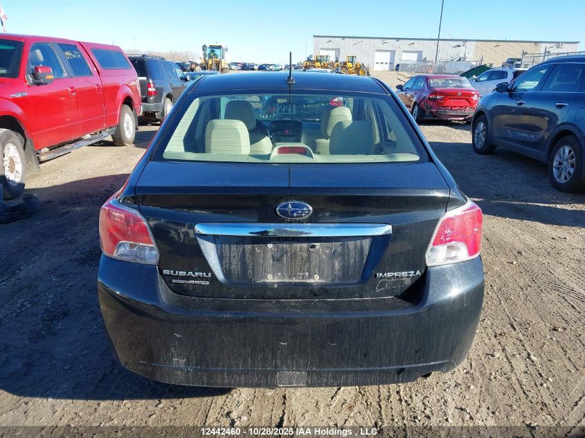 2012 Subaru Impreza 2.0I Limited Package VIN: JF1GJAH66CH006004 Lot: 12442460