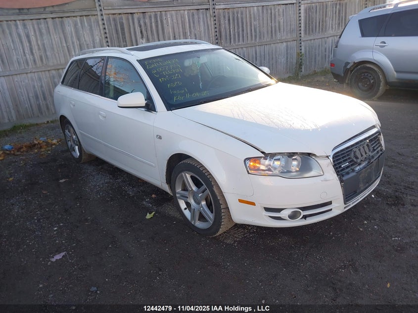 2007 Audi A4 2.0T Avant Quattro VIN: WAUKF78E47A186904 Lot: 12442479