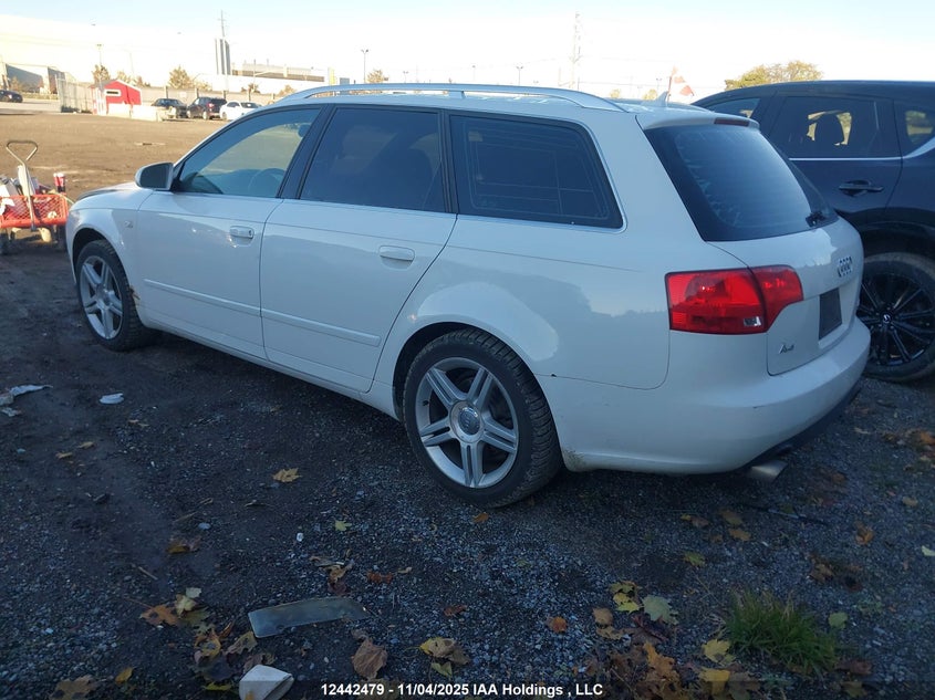 2007 Audi A4 2.0T Avant Quattro VIN: WAUKF78E47A186904 Lot: 12442479
