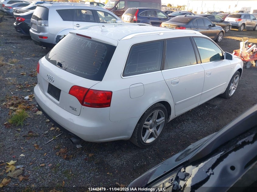 2007 Audi A4 2.0T Avant Quattro VIN: WAUKF78E47A186904 Lot: 12442479