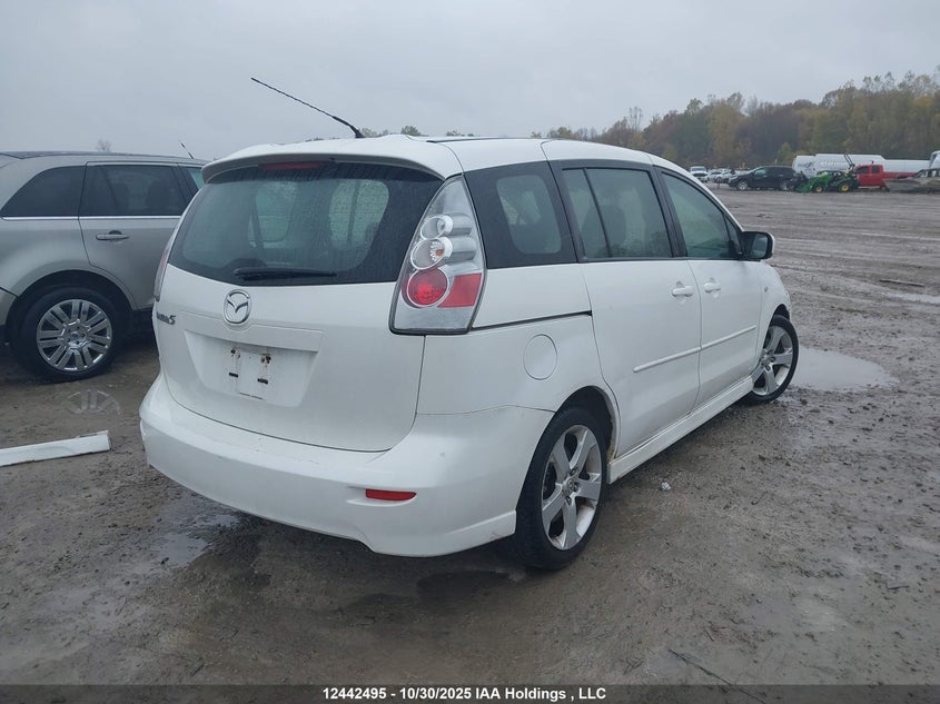 JM1CR293670132640 2007 MAZDA 5 photo no. 4