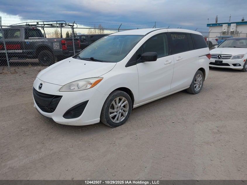 JM1CW2CL8C0103670 2012 MAZDA 5 photo no. 2