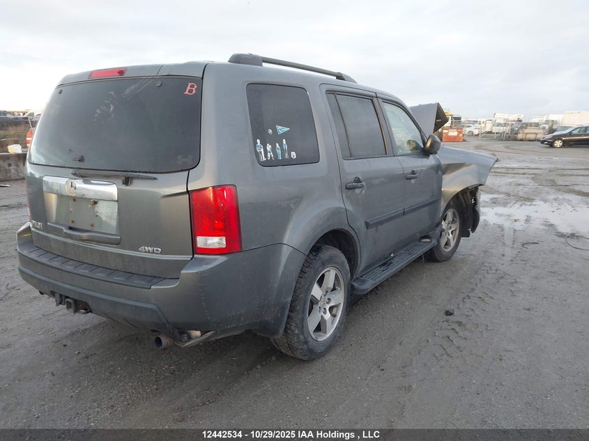 5FNYF4H27BB501101 2011 HONDA PILOT photo no. 4