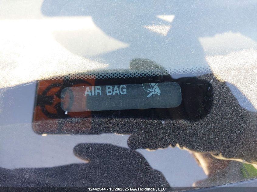 2003 Mitsubishi Outlander Ls VIN: JA4LZ31G43U611026 Lot: 12442544