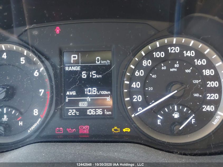 2020 Hyundai Kona Se VIN: KM8K12AA9LU580012 Lot: 12442548