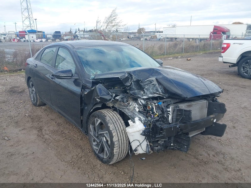 KMHLM4DG0SU970261 2025 Hyundai Elantra Preferred W/Tech Package auction photo 1