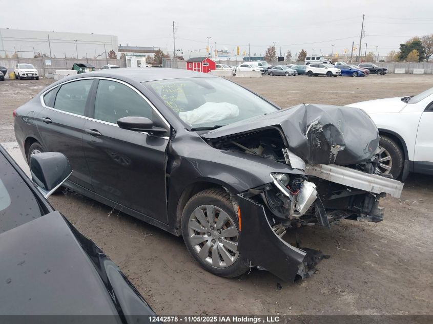 2016 Chrysler 200 Lx VIN: 1C3CCCFB5GN114415 Lot: 12442578