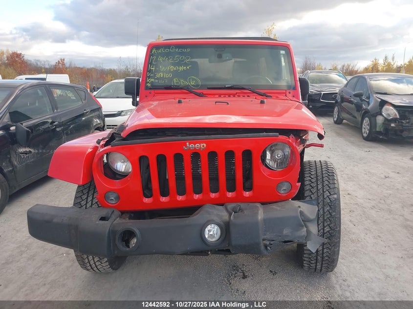 1C4BJWEG8EL318100 2014 JEEP WRANGLER photo no. 13