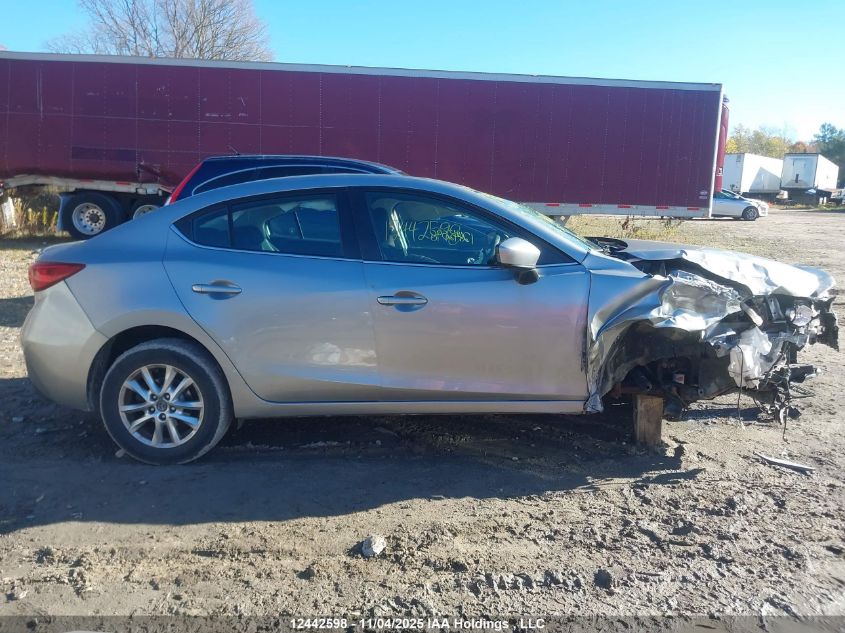 2015 Mazda Mazda3 VIN: 3MZBM1V73FM199654 Lot: 12442598