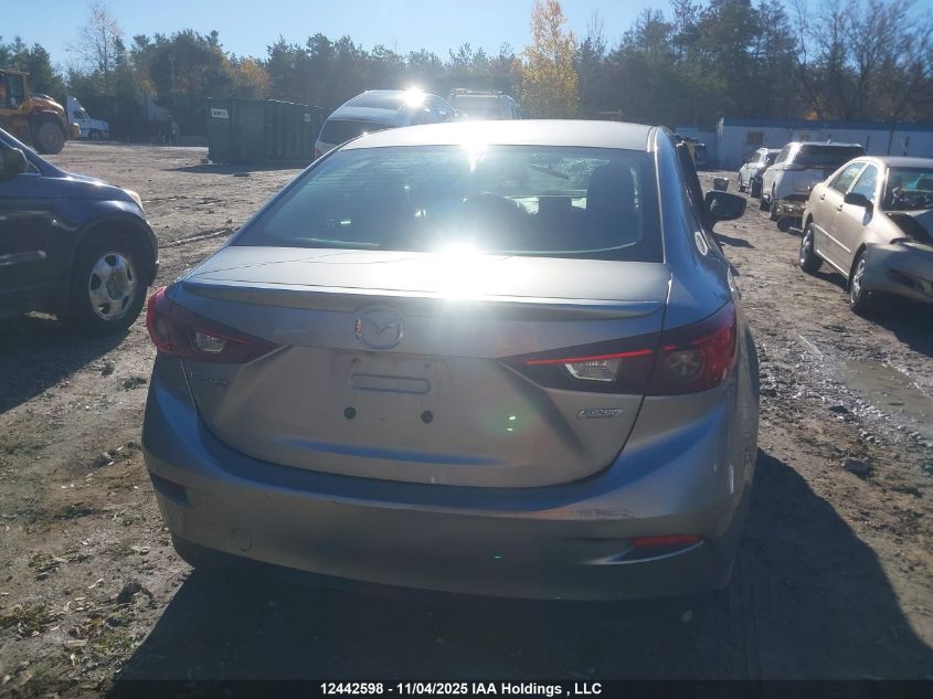 2015 Mazda Mazda3 VIN: 3MZBM1V73FM199654 Lot: 12442598