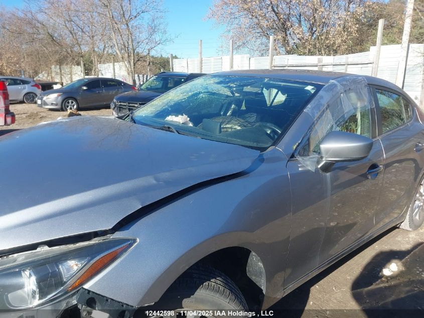 2015 Mazda Mazda3 VIN: 3MZBM1V73FM199654 Lot: 12442598