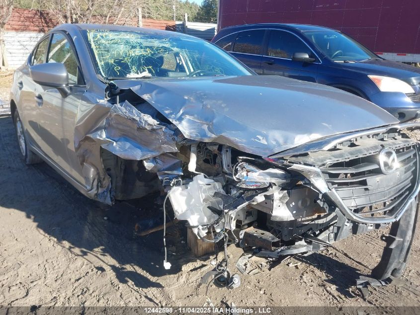 2015 Mazda Mazda3 VIN: 3MZBM1V73FM199654 Lot: 12442598