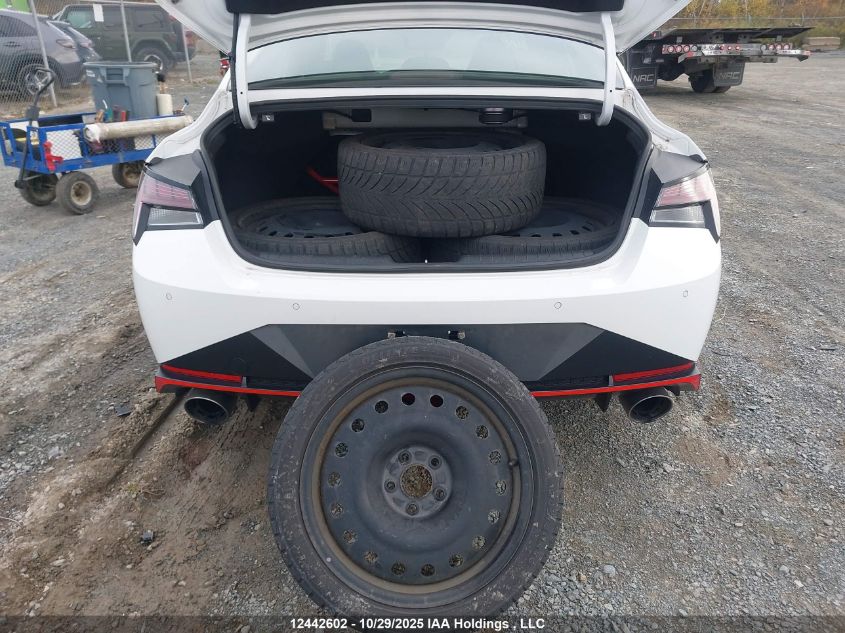 2023 Hyundai Elantra N Dct VIN: KMHLW4AK8PU017078 Lot: 12442602