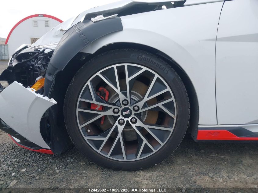 2023 Hyundai Elantra N Dct VIN: KMHLW4AK8PU017078 Lot: 12442602