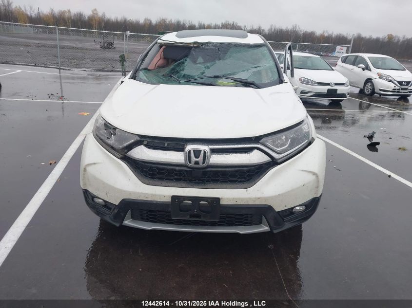 2017 Honda Cr-V Ex VIN: 2HKRW2H57HH124279 Lot: 12442614