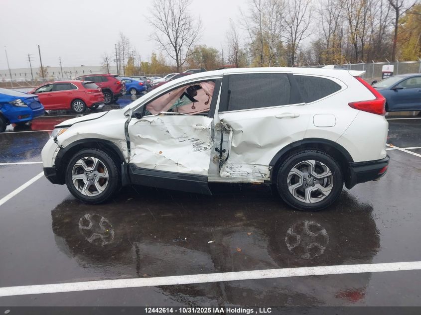 2017 Honda Cr-V Ex VIN: 2HKRW2H57HH124279 Lot: 12442614