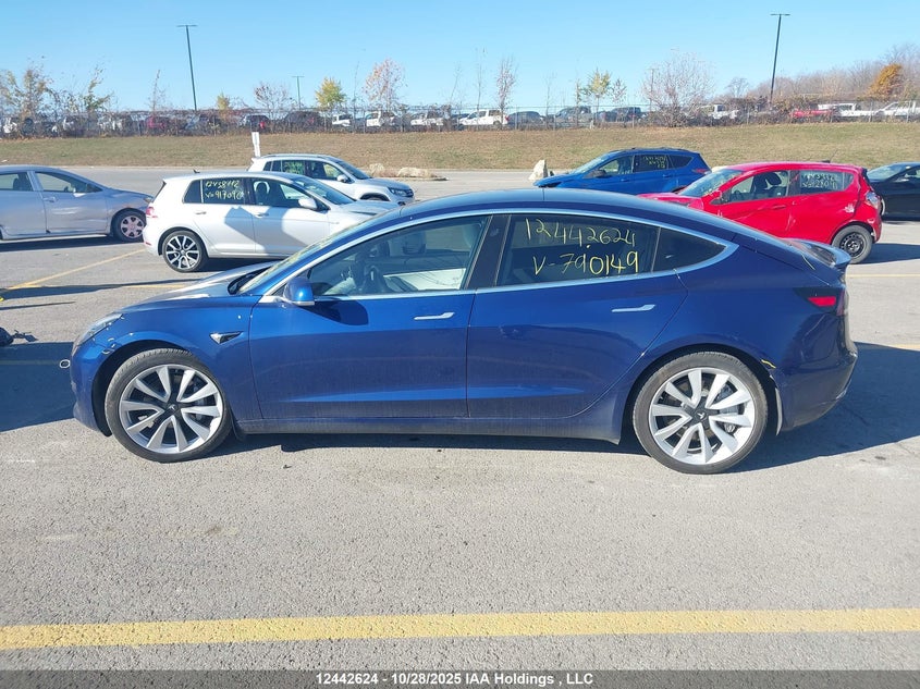 2020 Tesla Model 3 Standard Range Plus VIN: 5YJ3E1EA9LF790149 Lot: 12442624