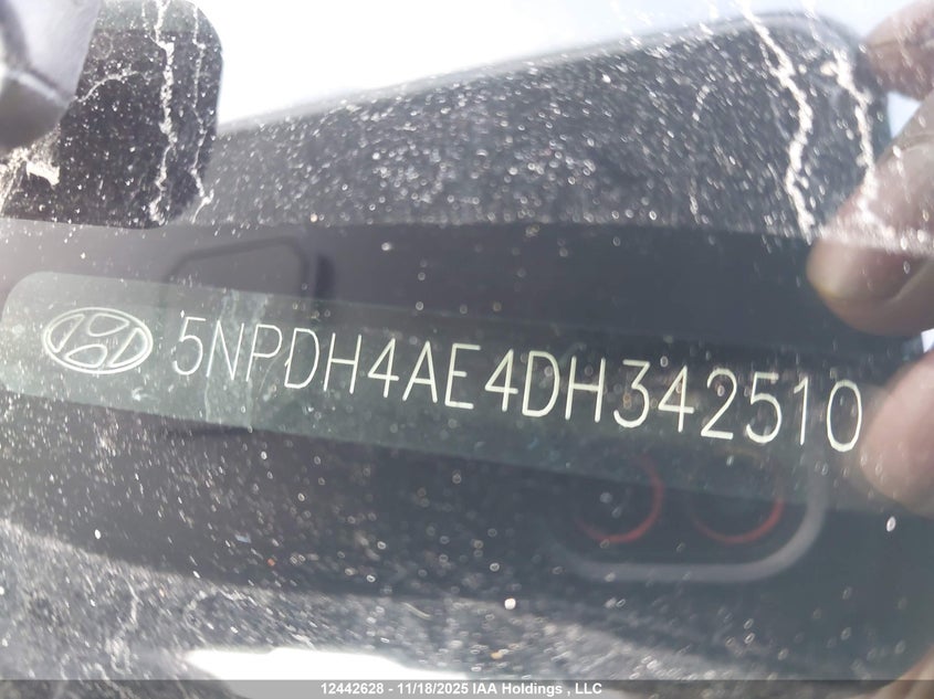 5NPDH4AE4DH342510 2013 HYUNDAI ELANTRA photo no. 19