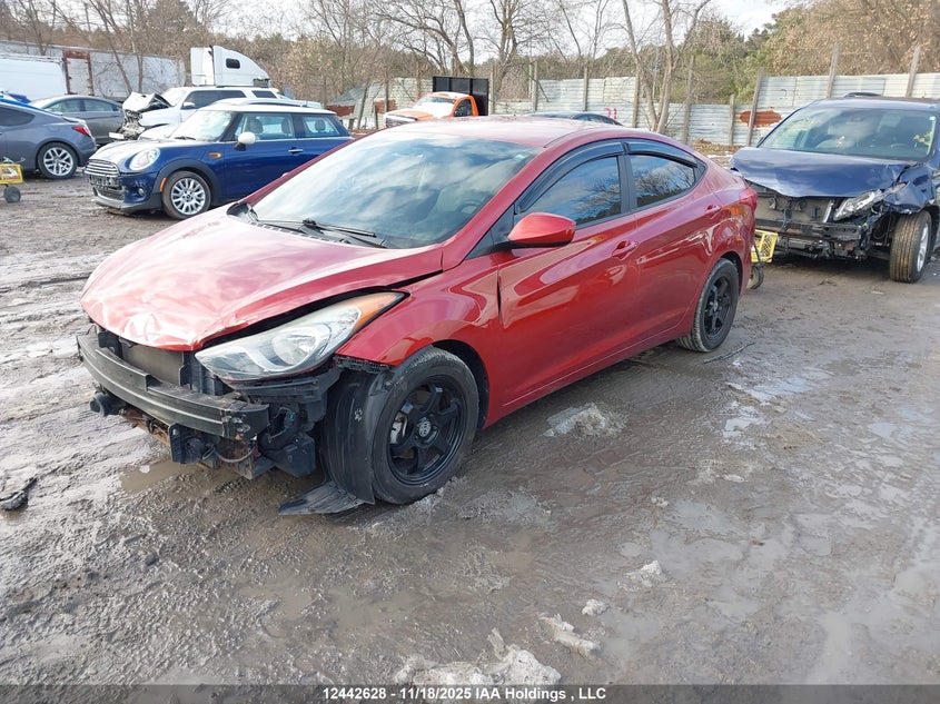 5NPDH4AE4DH342510 2013 HYUNDAI ELANTRA photo no. 2