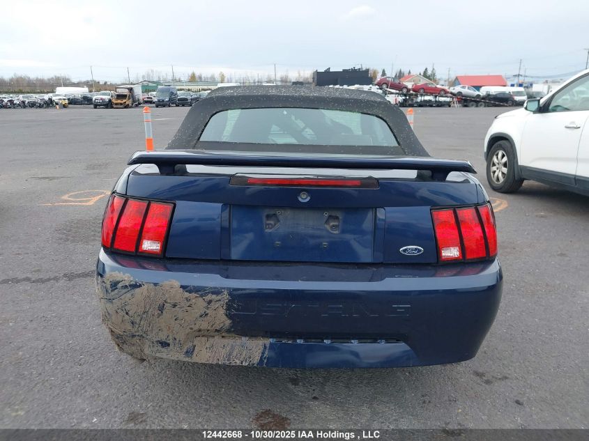 2003 Ford Mustang VIN: 1FAFP44463F415034 Lot: 12442668